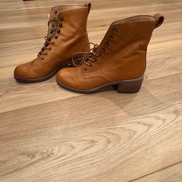 Madwell Womens Patti Lace Up Boot Size 7 - Picture 1 of 9